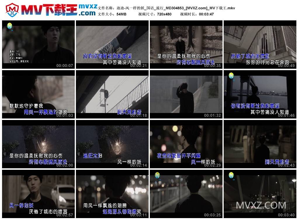 迪迪-风一样的妖_国语_流行_MD304853